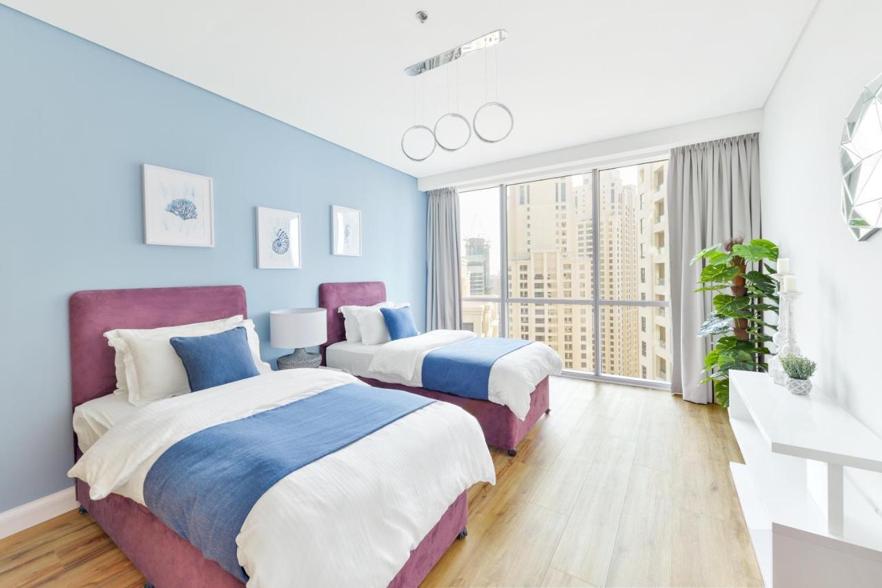 Al Fattan I Sea View I Luxury Jbr I Free 5 Star Beach Resorts Access! 두바이 외부 사진